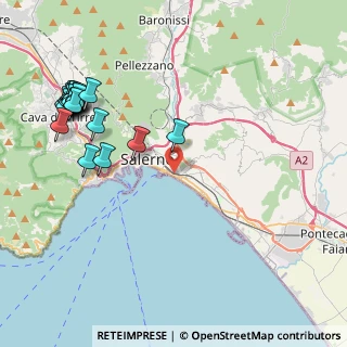 Mappa Lungomare Clemente Tafuri, 84123 Salerno SA, Italia (5.6415)