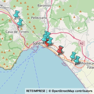 Mappa Lungomare Clemente Tafuri, 84123 Salerno SA, Italia (3.94727)