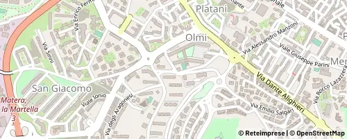 Mappa Matera
