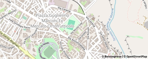 Mappa Matera