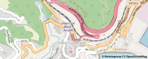 Mappa Vietri sul Mare