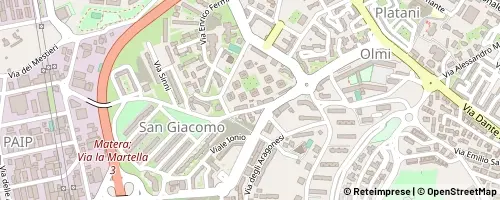Mappa Matera