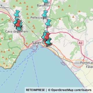 Mappa Via Torrione, 84123 Salerno SA, Italia (4.6615)