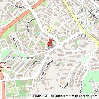 Mappa Via Benedetto Croce, 21, 75100 Matera, Matera (Basilicata)