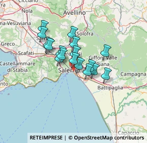 Mappa 84100 Salerno SA, Italia (10.34294)