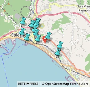 Mappa Via Nicola Granati, 84134 Salerno SA, Italia (1.55786)