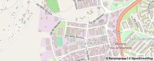 Mappa Matera