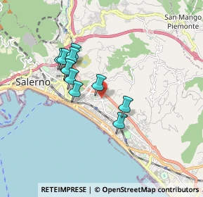 Mappa Via Ugo Stanzione, 84133 Salerno SA, Italia (1.54182)