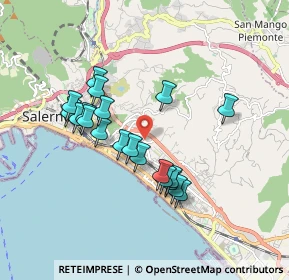 Mappa Via Cernaia, 84133 Salerno SA, Italia (1.706)