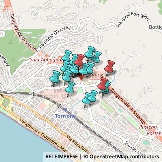 Mappa Via Ugo Stanzione, 84133 Salerno SA, Italia (0.25556)