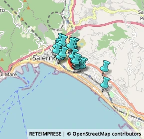 Mappa Via Mobilio Settimio, 84127 Salerno SA, Italia (0.87263)