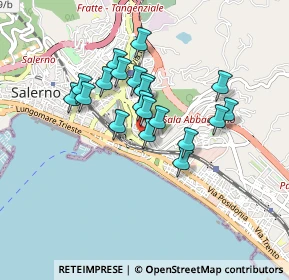 Mappa Via Mobilio Settimio, 84127 Salerno SA, Italia (0.737)