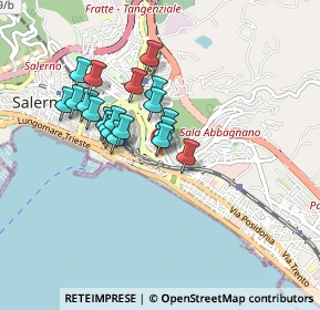 Mappa Via Mobilio Settimio, 84127 Salerno SA, Italia (0.7495)