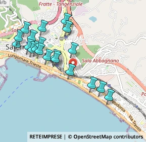 Mappa Via Mobilio Settimio, 84127 Salerno SA, Italia (1.1115)