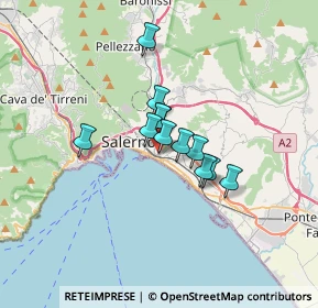Mappa Via Mobilio Settimio, 84127 Salerno SA, Italia (2.23083)