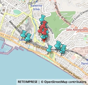 Mappa Via Mobilio Settimio, 84127 Salerno SA, Italia (0.2965)