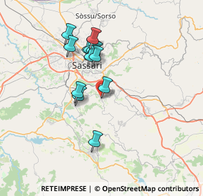 Mappa Via Napoli, 07045 Ossi SS, Italia (6.33692)