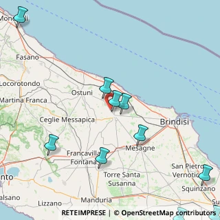 Mappa Contrada Matteopati, 72012 Carovigno BR, Italia (32.35667)