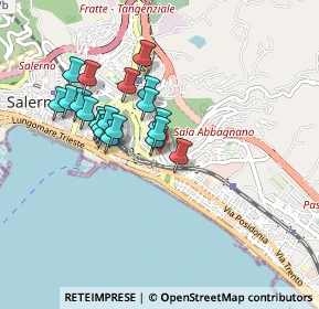 Mappa Via Lucio Petrone, 84127 Salerno SA, Italia (0.807)