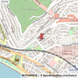Mappa Via Antonio Migliorati, 11, 84134 Salerno, Salerno (Campania)