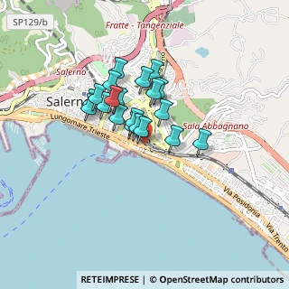 Mappa Via Giovanni Santoro, 84123 Salerno SA, Italia (0.6595)
