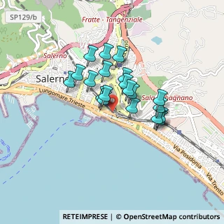 Mappa Via Giovanni Santoro, 84123 Salerno SA, Italia (0.688)