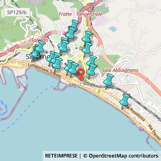 Mappa Via Giovanni Santoro, 84123 Salerno SA, Italia (0.9525)