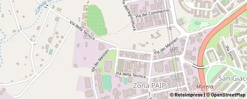 Mappa Matera