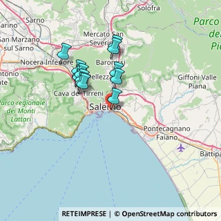 Mappa Via Mauro Clemente, 84123 Salerno SA, Italia (6.42538)
