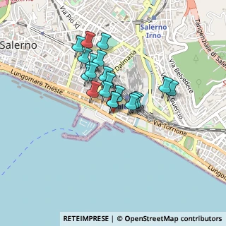 Mappa Via Mauro Clemente, 84123 Salerno SA, Italia (0.3425)
