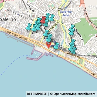 Mappa Via Mauro Clemente, 84123 Salerno SA, Italia (0.478)
