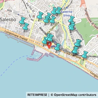 Mappa Via Mauro Clemente, 84123 Salerno SA, Italia (0.574)