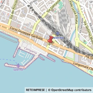Mappa Via Clemente Mauro, 19, 84123 Salerno, Salerno (Campania)