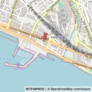 Mappa Via Giacinto Vicinanza, 16, 84123 Salerno, Salerno (Campania)