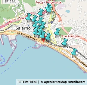 Mappa Via Mauro Clemente, 84123 Salerno SA, Italia (0.76)