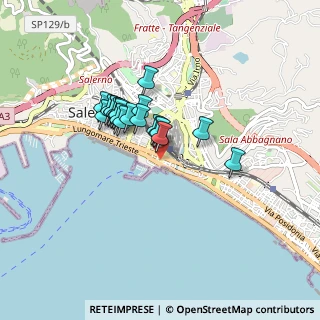 Mappa Via Mauro Clemente, 84123 Salerno SA, Italia (0.681)