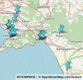 Mappa Via Clemente Mauro, 84123 Salerno SA, Italia (19.42842)