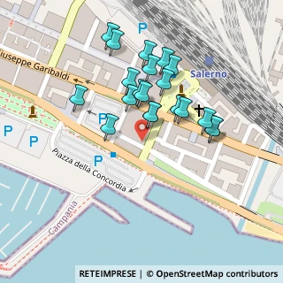 Mappa Via Mauro Clemente, 84123 Salerno SA, Italia (0.109)