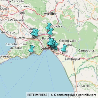 Mappa 84123 Salerno SA, Italia (7.29357)