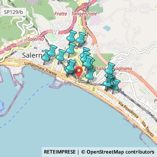 Mappa 84123 Salerno SA, Italia (0.6825)