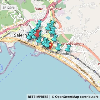 Mappa 84123 Salerno SA, Italia (0.6955)