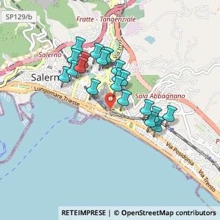 Mappa 84123 Salerno SA, Italia (0.8335)