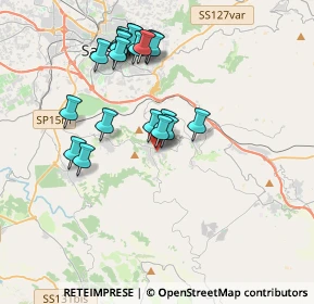 Mappa Piazza del Popolo, 07045 Ossi SS, Italia (3.811)