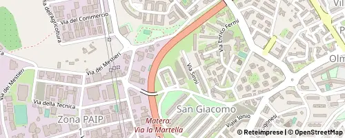 Mappa Matera
