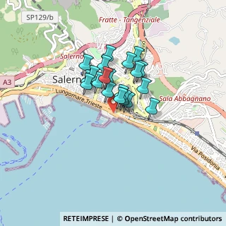 Mappa Piazza della Concordia, 84123 Salerno SA, Italia (0.5995)
