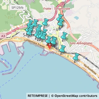 Mappa Piazza della Concordia, 84123 Salerno SA, Italia (0.8385)