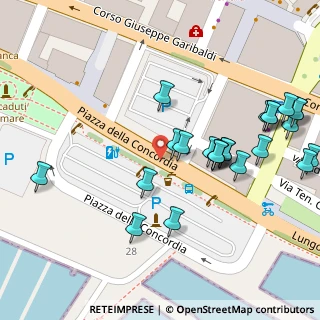 Mappa Piazza Concordia, 84123 Salerno SA, Italia (0.06667)