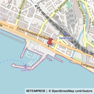 Mappa Piazza della Concordia,  28, 84123 Salerno, Salerno (Campania)