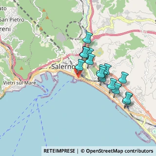 Mappa Piazza della Concordia, 84123 Salerno SA, Italia (1.66667)
