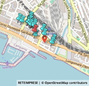 Mappa Corso Giuseppe Garibaldi, 84131 Salerno SA, Italia (0.228)